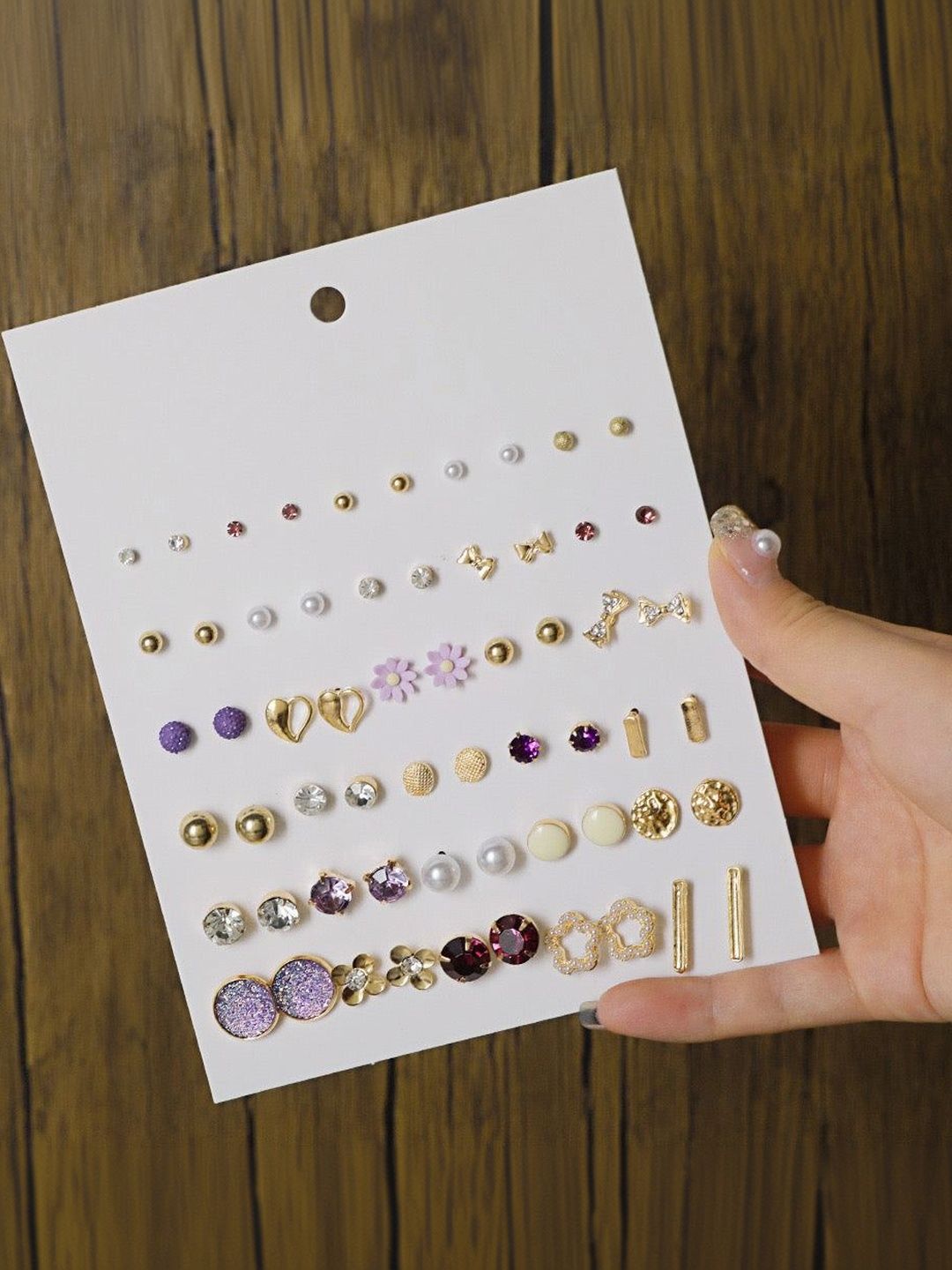 DressBerry Contemporary Studs Earrings-picture-58