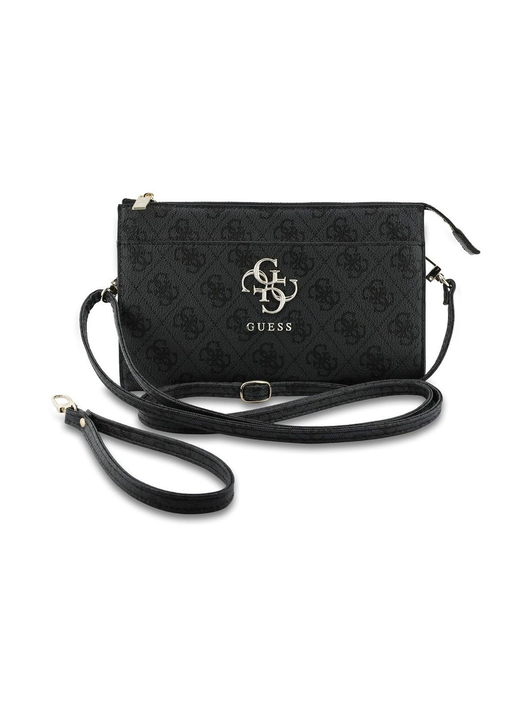 GUESS Unisex 2 Printed Zip Around Wallet-image-17