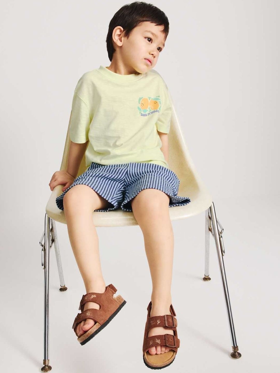 Marks & Spencer Boys Printed T-shirt with Shorts-picture-54