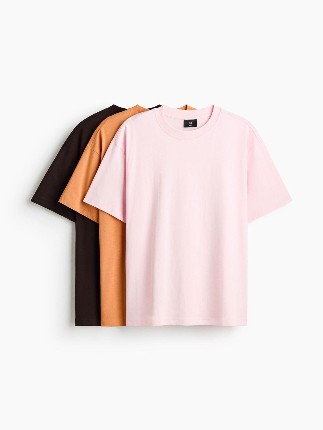 H&M 3-Pack Relaxed Fit T-Shirt-image-1