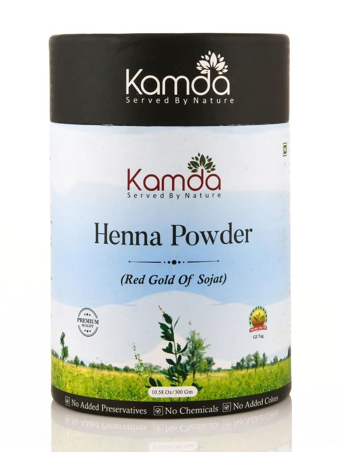 Kamda - Served By Nature Natural Henna Powder - Brownish Red - 300 g-image-30
