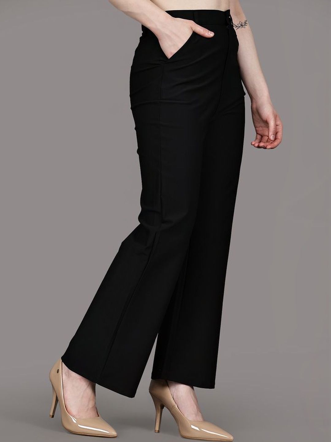 Aadvi Fashion Women Comfort High-Rise Trousers-picture-13