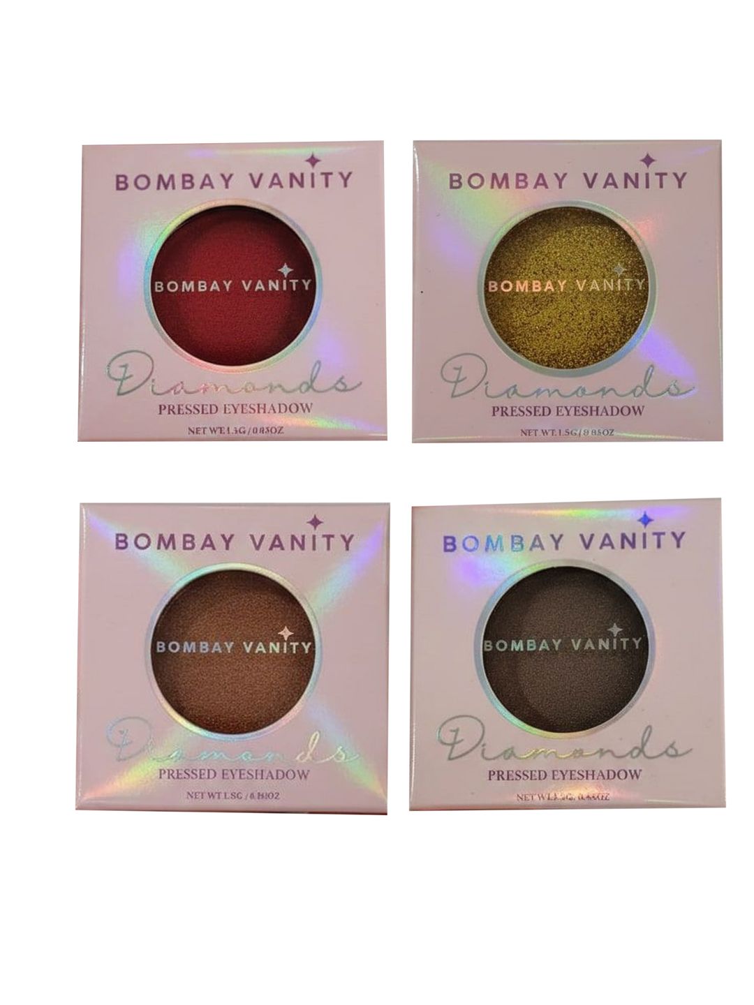 BOMBAY VANITY Set of 4 Pressed Eyeshadow-image-3
