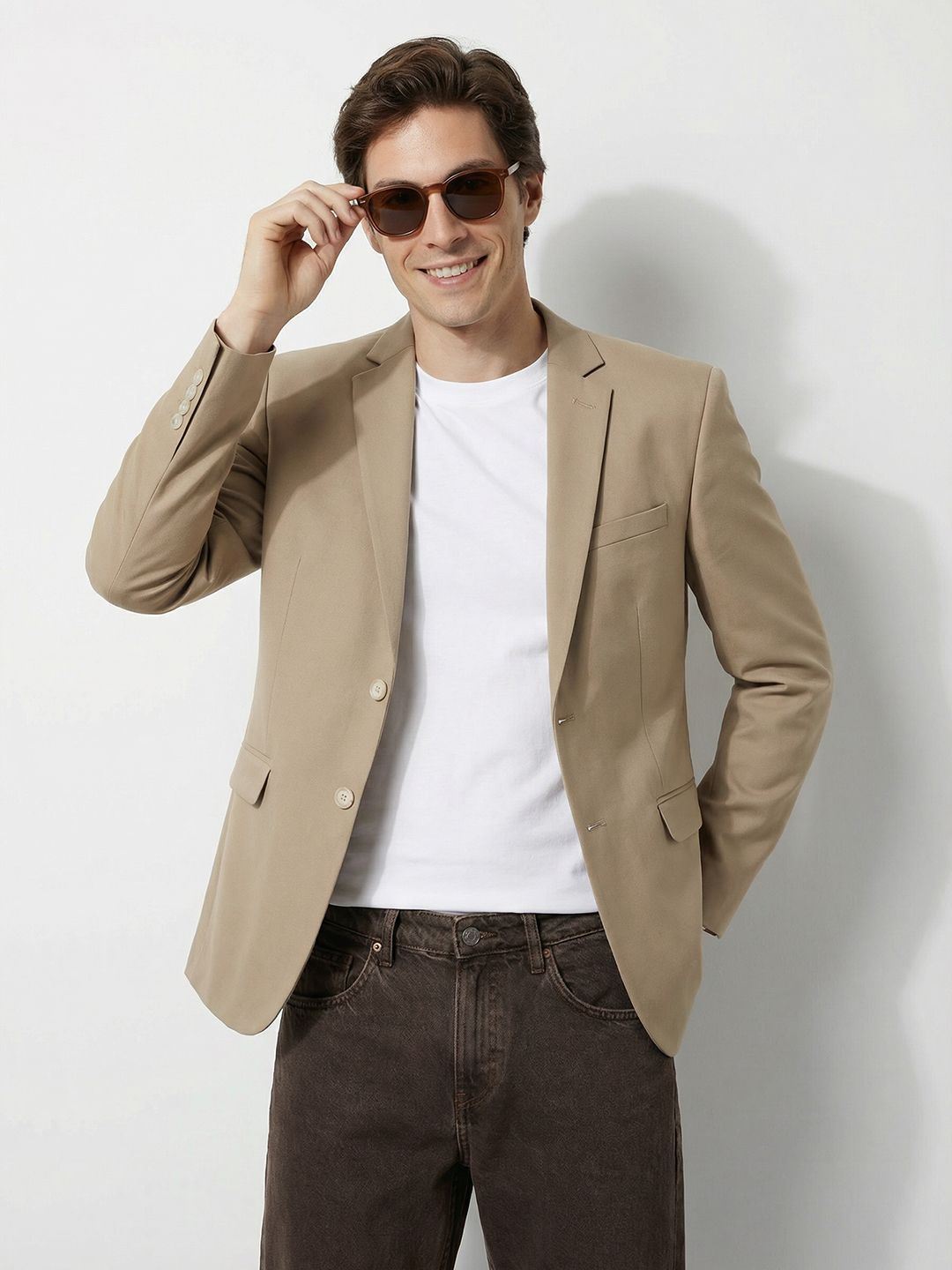 Mast & Harbour Single Breasted Casual Blazer-picture-29