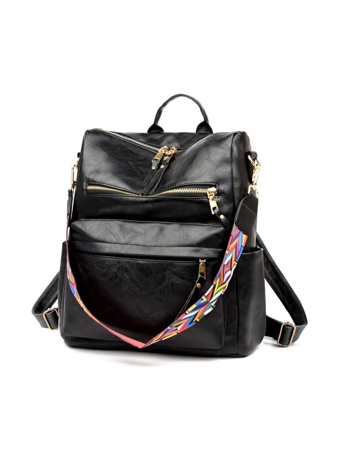 Comfabie Women Backpack with Reflective Strip-picture-22
