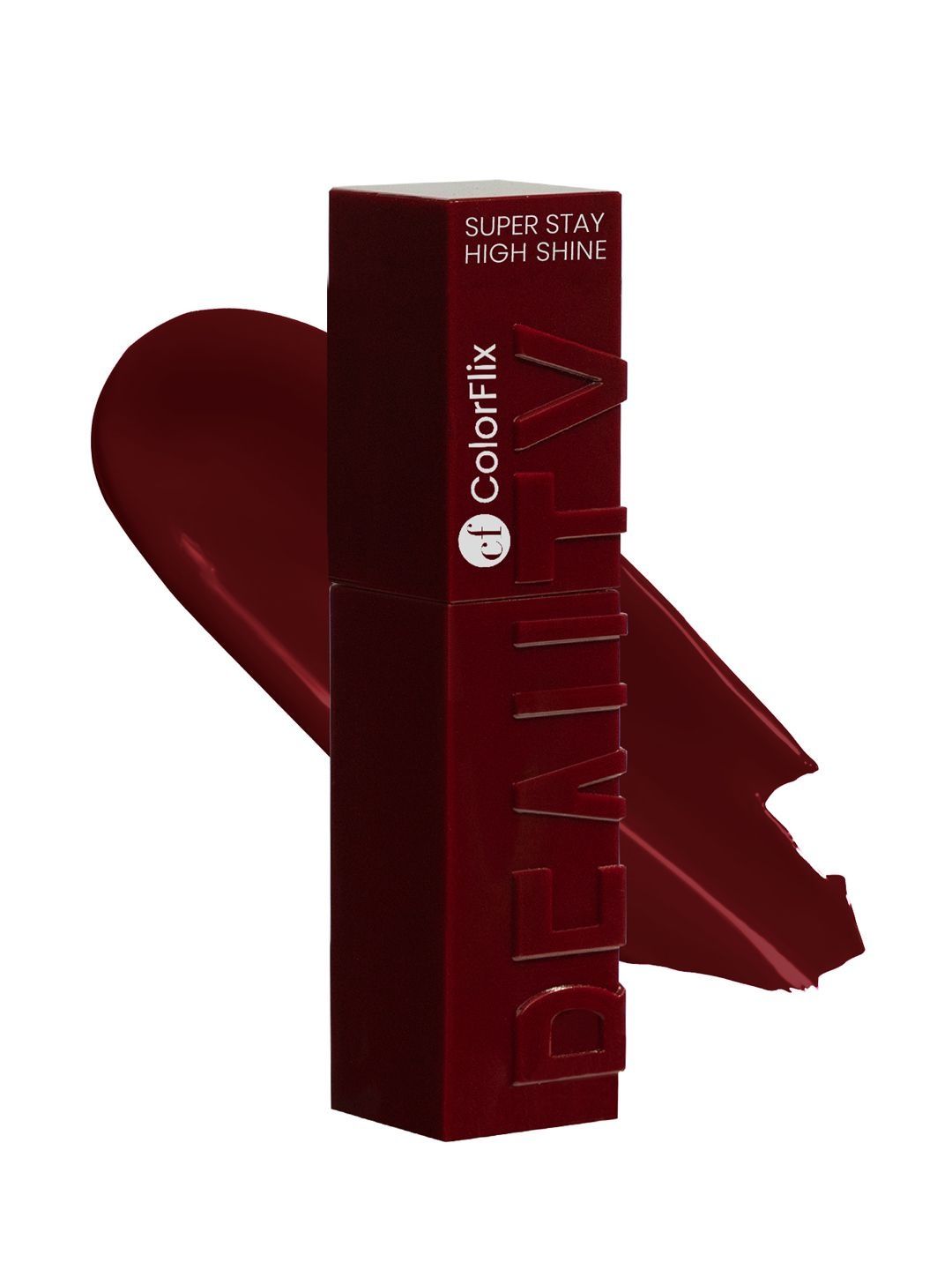 COLORFLIX Lip Drama Smudge Proof Matte Finish Liquid Lipstick - 5ml - Dark Cocoa-picture-29