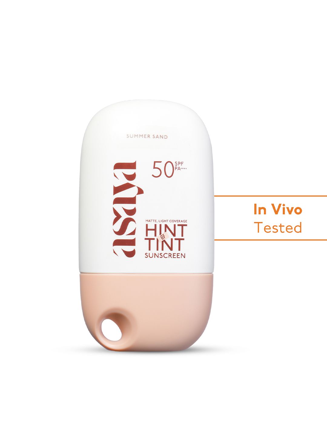 Asaya Hint Of Tint Matte Sunscreen With SPF 50 PA++++ 5% Niacinamide