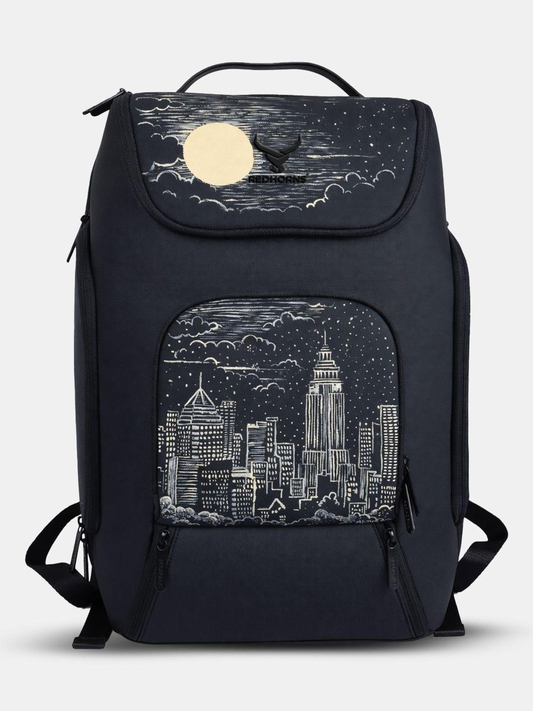 REDHORNS Unisex Graphic Backpack with Anti-Theft-picture-22