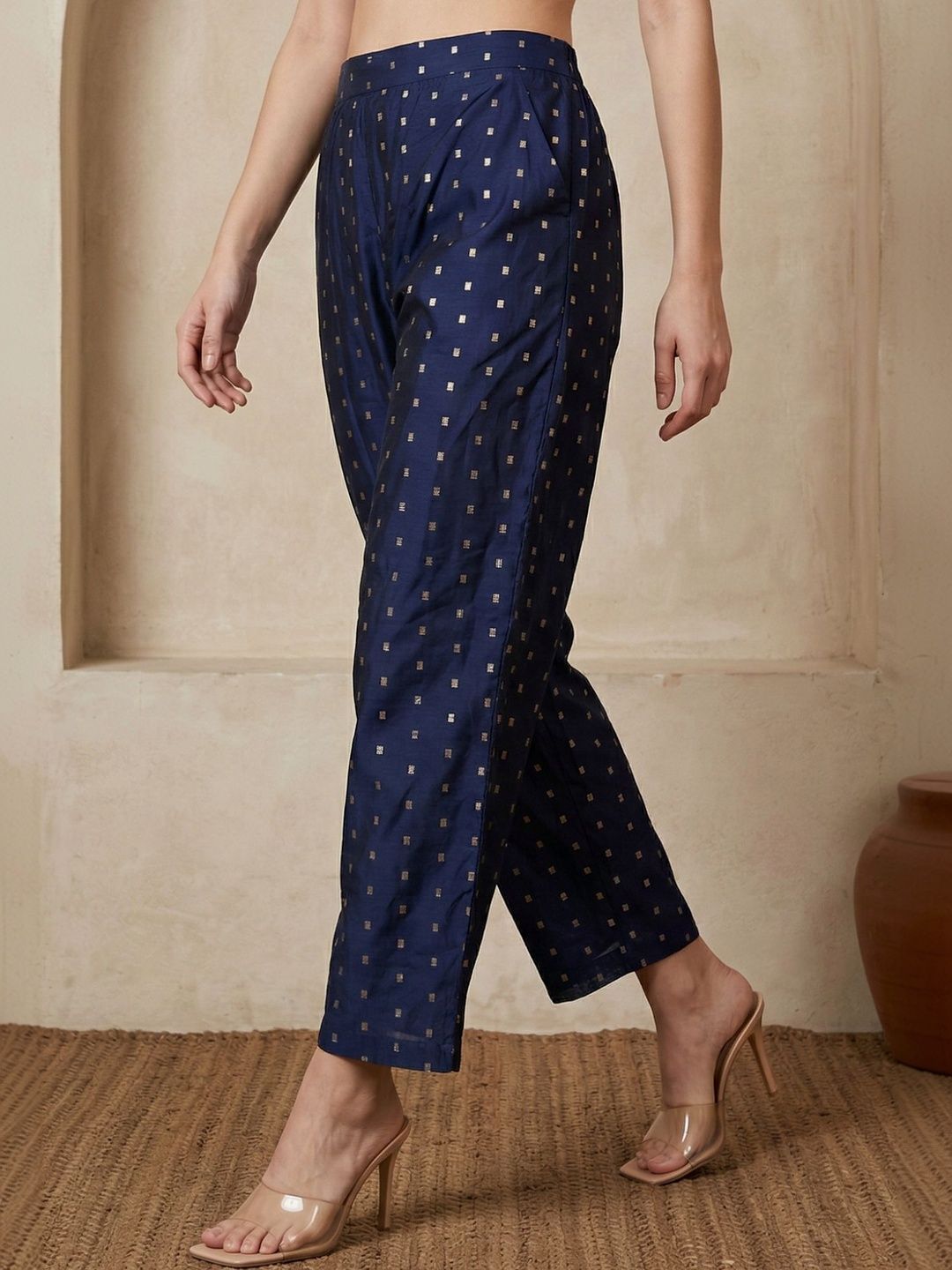 elleven Women Printed Ethnic Palazzos-picture-36