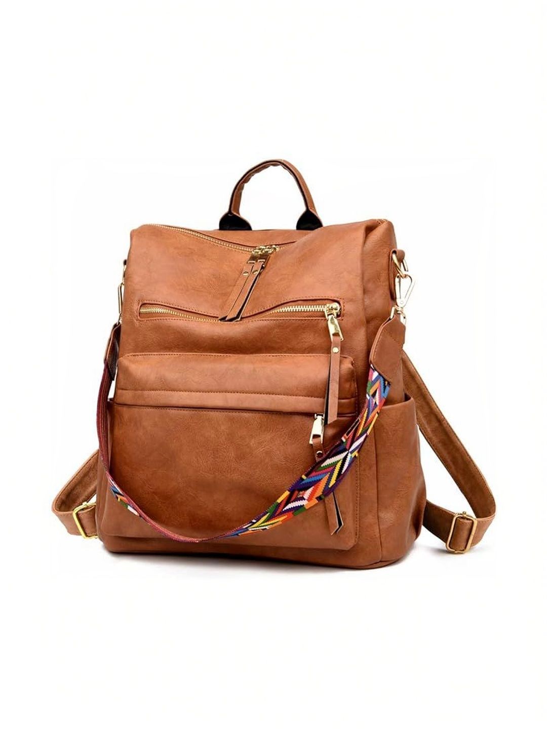 Comfabie Women Backpack with Reflective Strip-picture-42