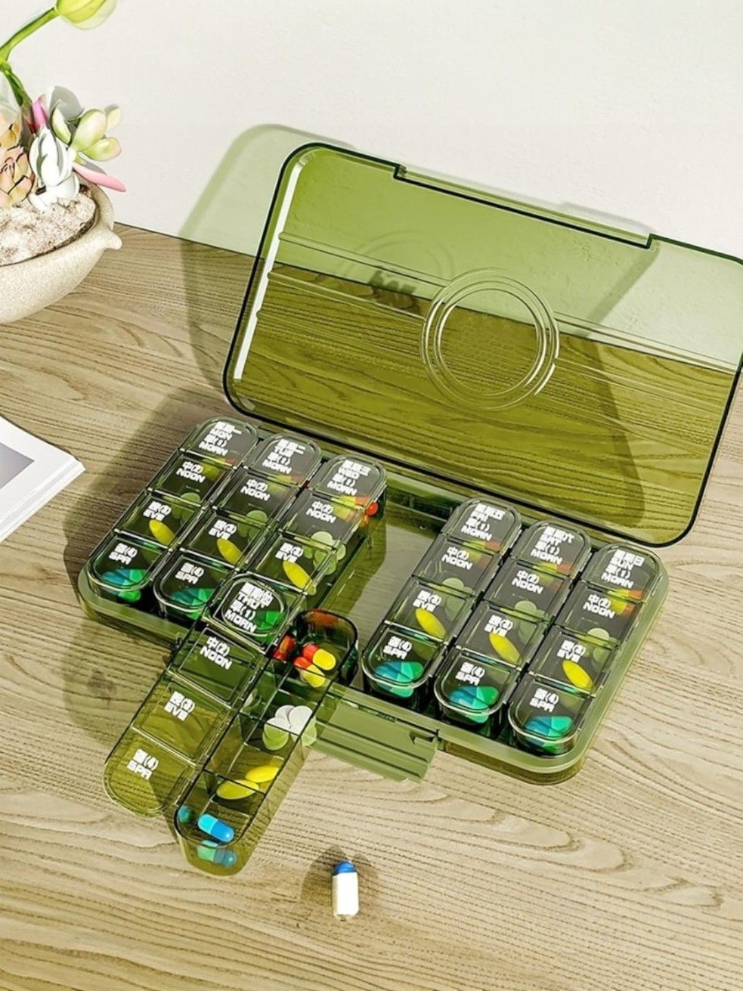 DeoDap Transparent Set of 1 Regular Multi-Utility Organisers-image-20