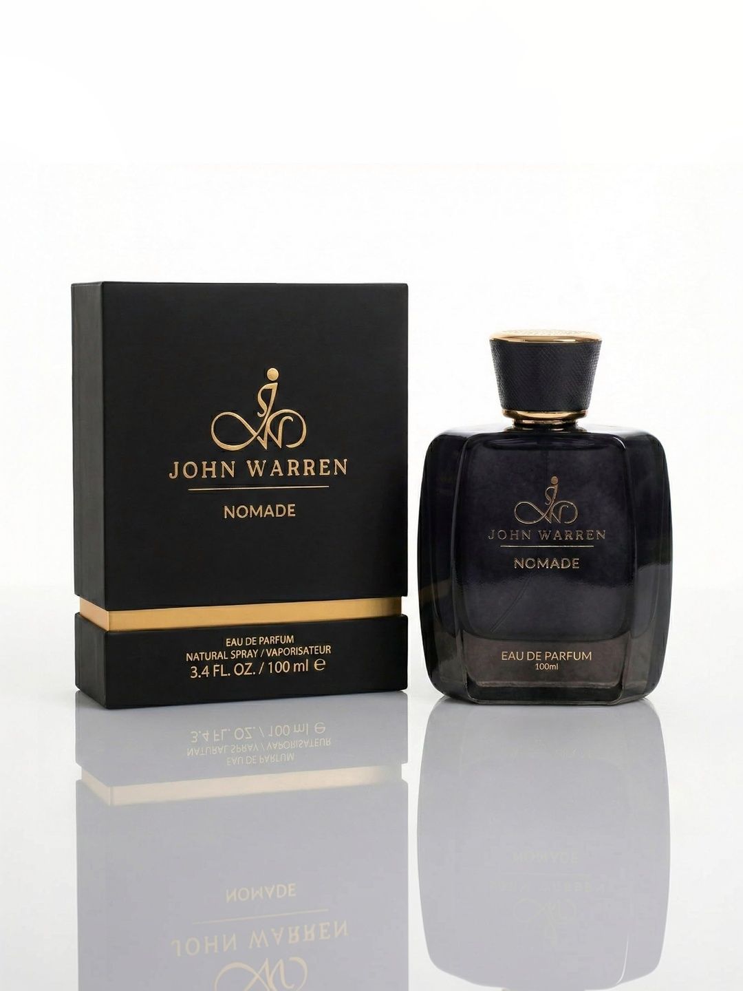 JOHN WARREN Men Nomade Long Lasting Eau de Parfum - 100 ml-image-3