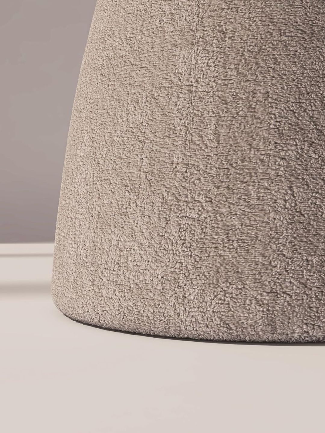 Horizontal Eight Beige Round Ottomans-picture-13
