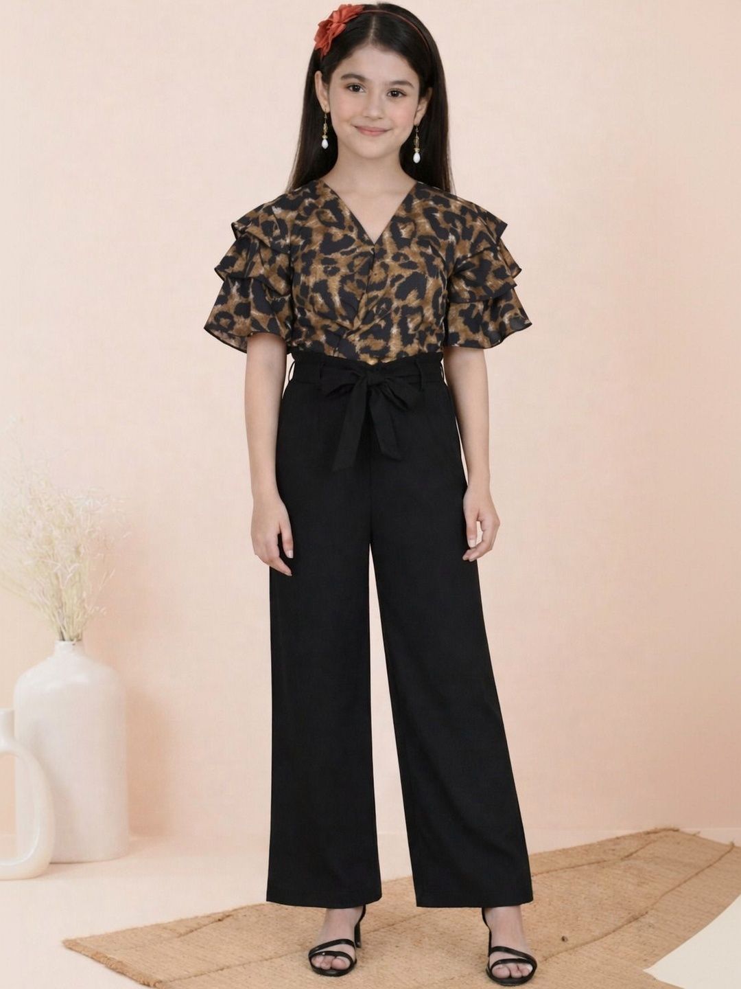 ORIEX THE ORIGINAL FASHION Girls Printed Basic Jumpsuit-picture-19