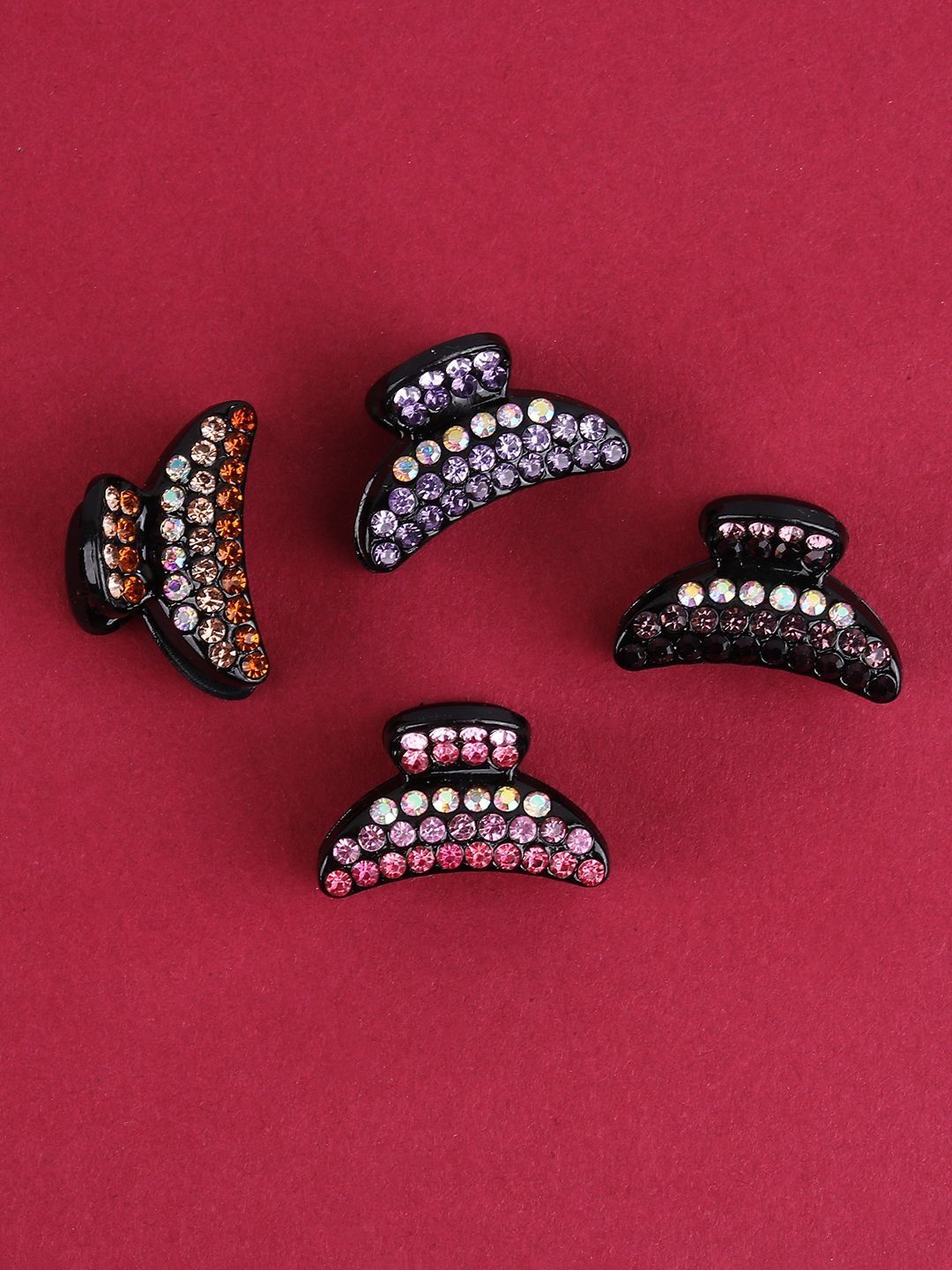 LIMEROAD Women Set of 4 Claw Clip-image-48