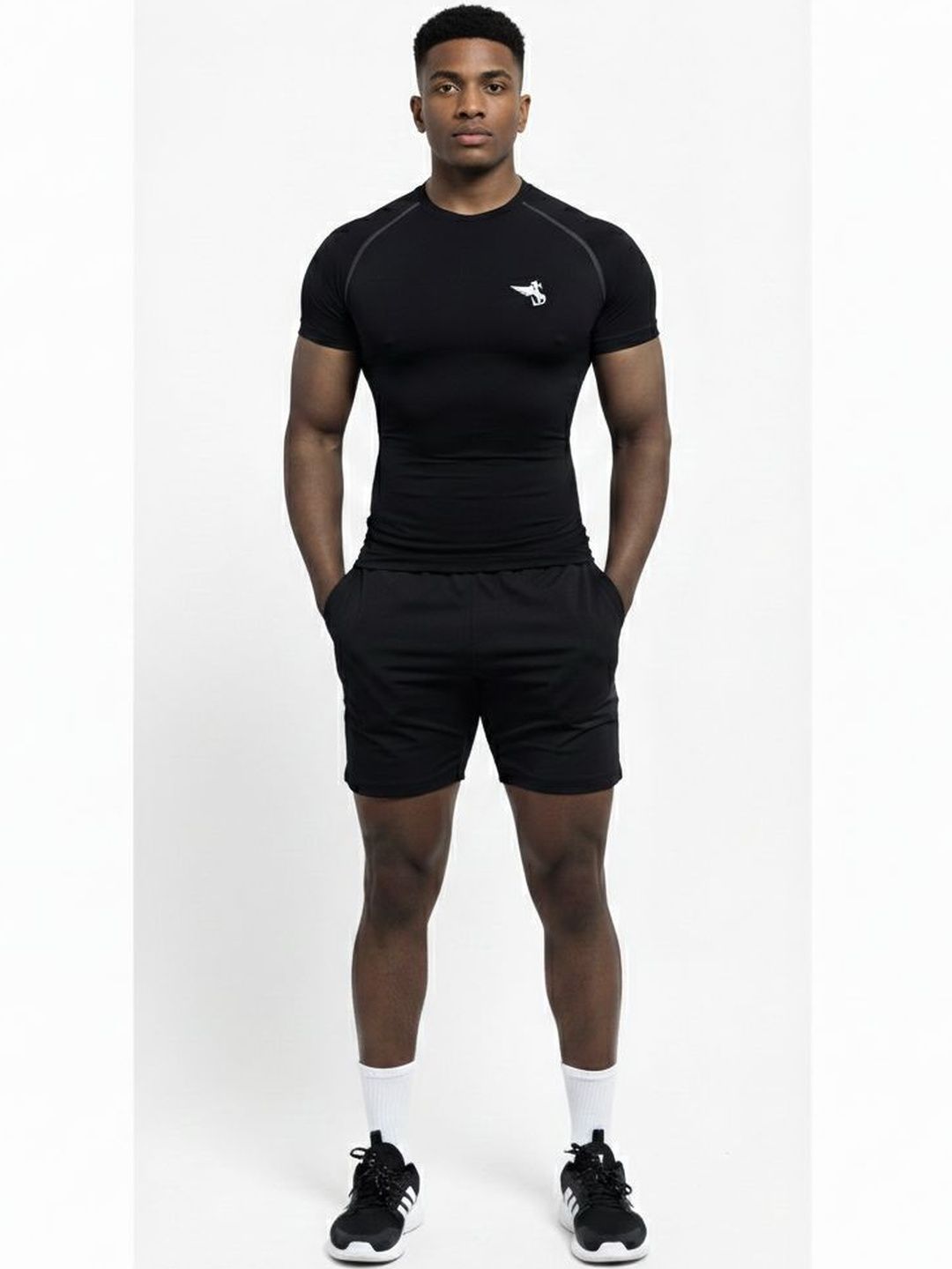 INDIAN SOLLEY Men Cotton Compression T-shirt-image-41