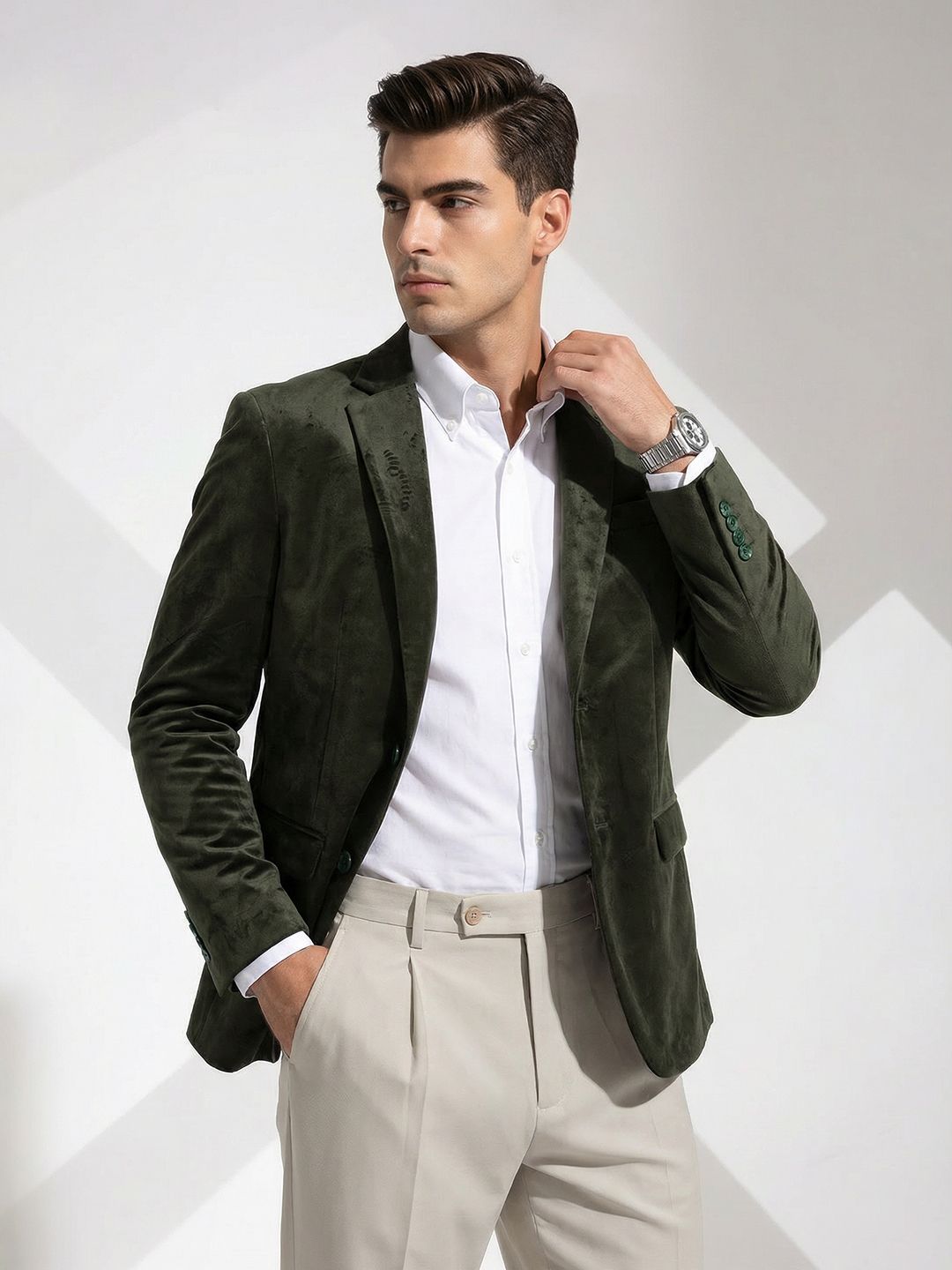 INVICTUS Single-Breasted Formal Blazer-picture-31