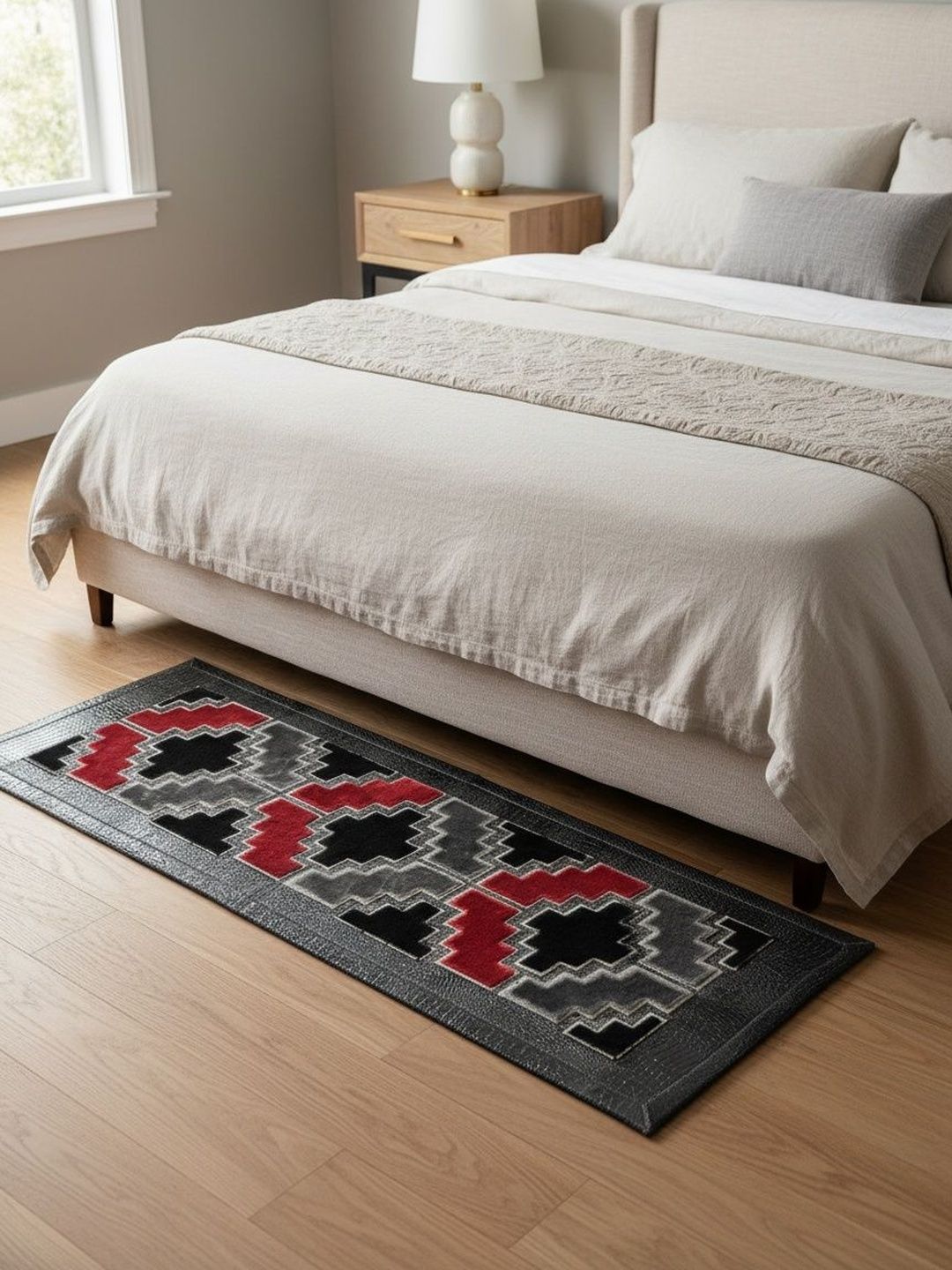 Themes Furnishings & Decor Multicoloured Geometric Polypropylene Carpet-image-40