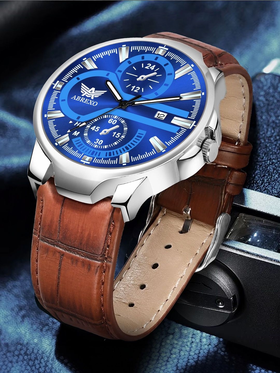 Abrexo Men Dial & Straps Watch Abx3426-picture-33