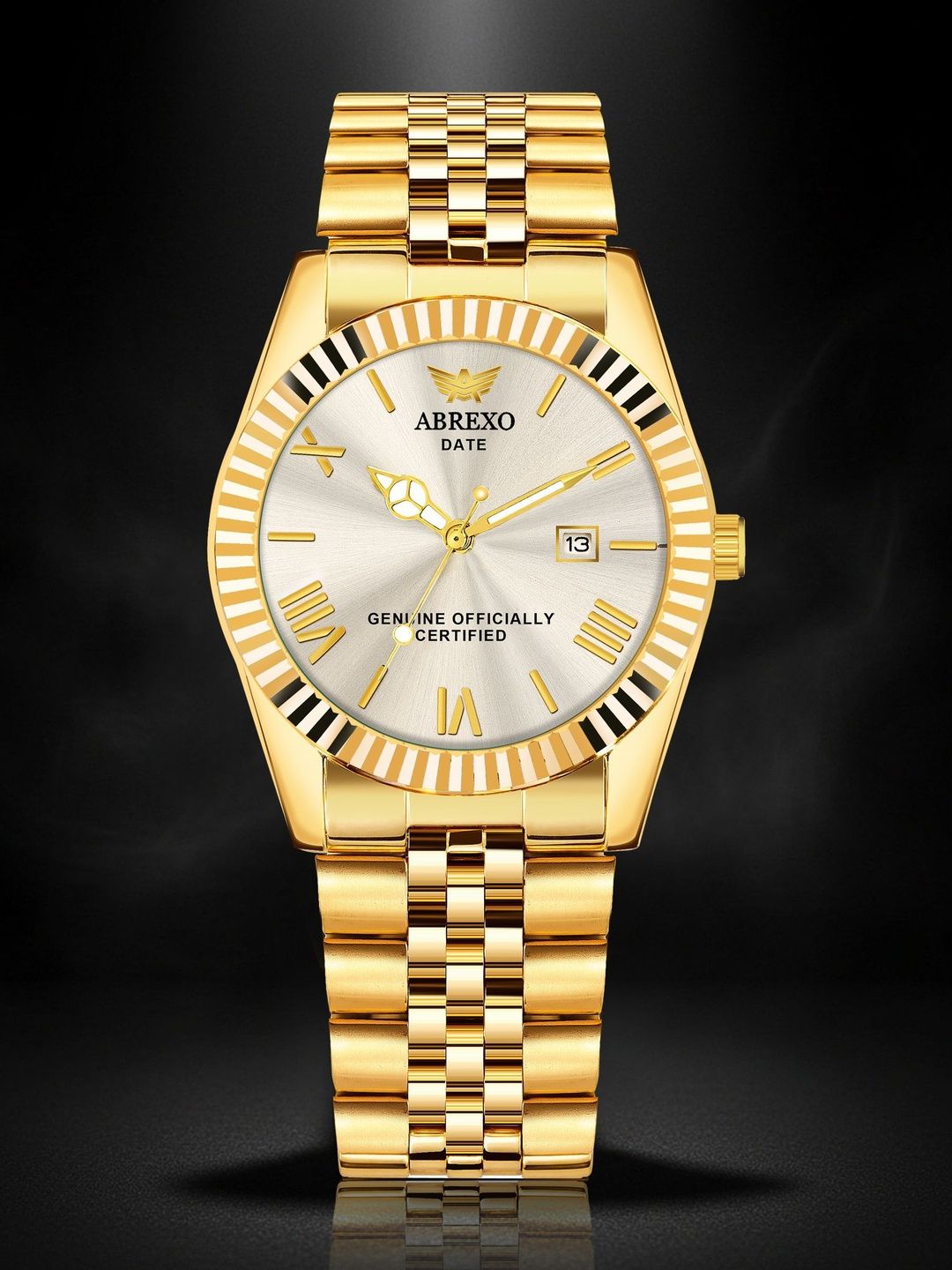 Abrexo Men Dial & Stainless Steel Straps Watch Abx3383-image-45
