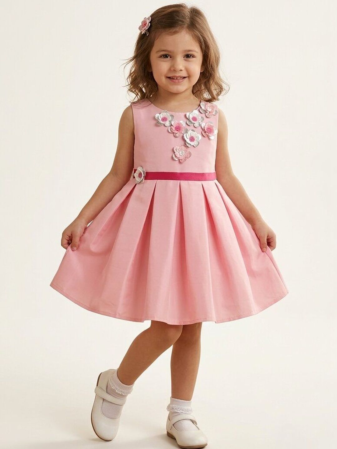 A Little Fable Fit & Flare Dress-image-3