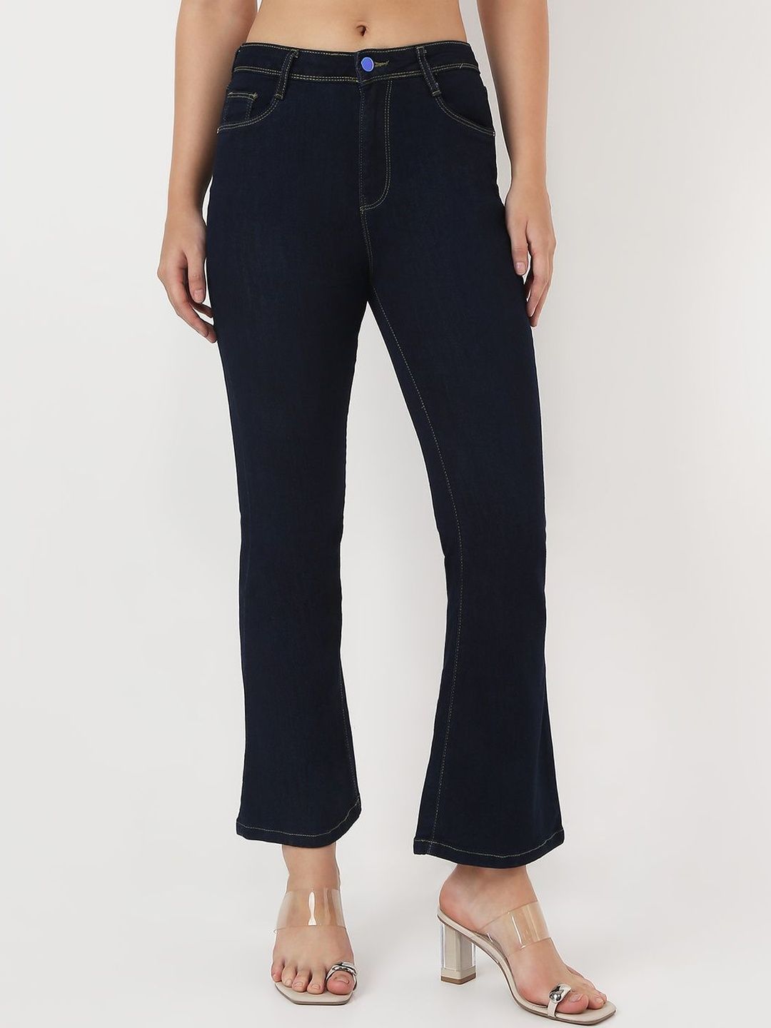 Kraus Jeans Women Flared High-Rise Jeans-picture-33