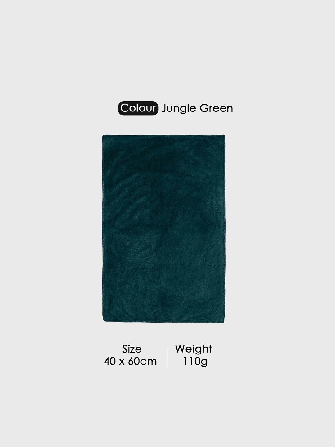 HOUSSE 2 Pieces Green Solid Hand Towels-image-6