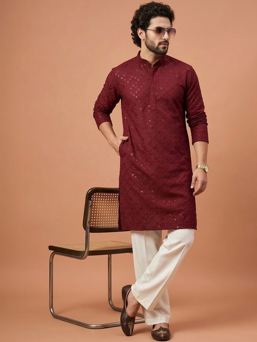Anouk Men Embroidered Kurta-picture-56
