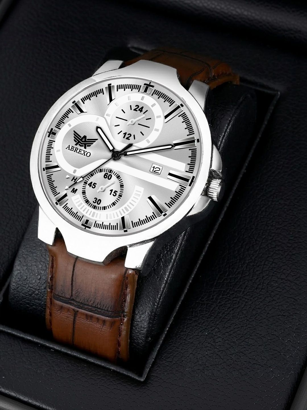 Abrexo Men Dial & Straps Watch Abx3433-image-38