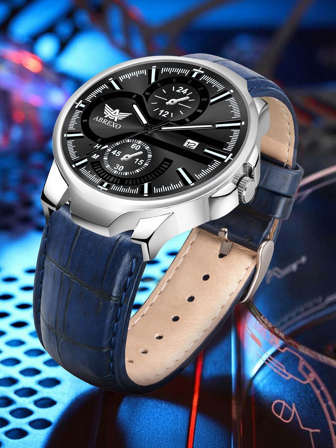 Abrexo Men Dial & Straps Watch Abx3432-picture-35