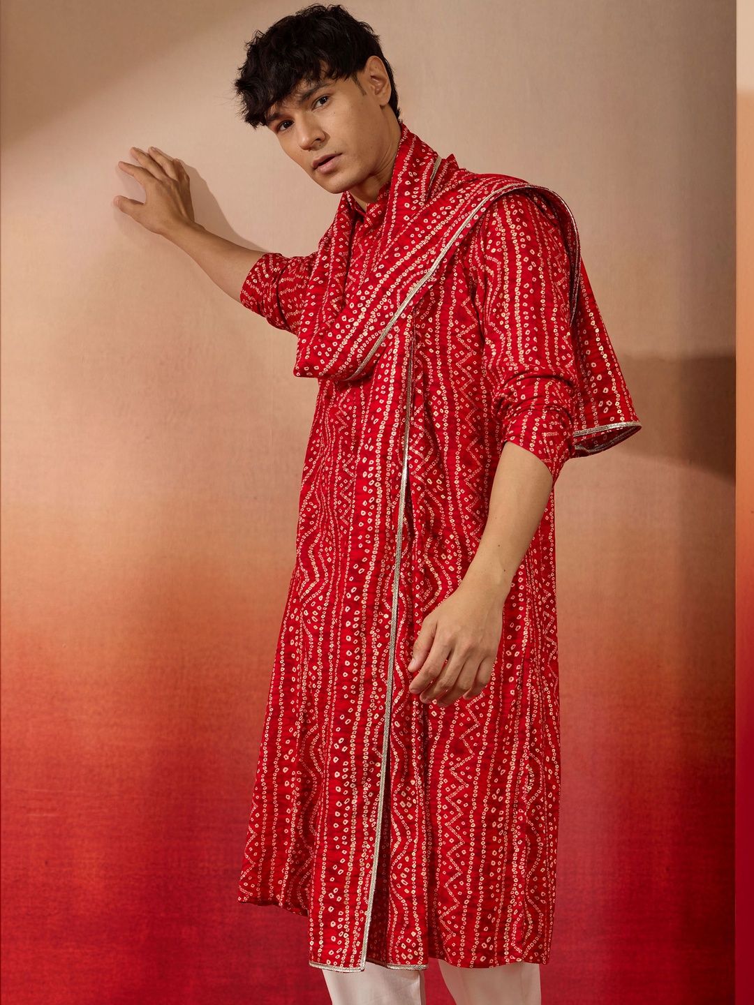 VASTRAMAY Men Printed Kurta-image-27