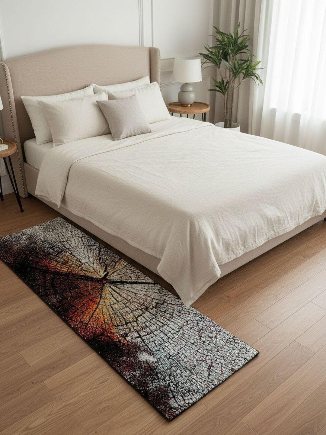 Themes Furnishings & Decor Multicoloured Abstract Polypropylene Carpet-picture-15