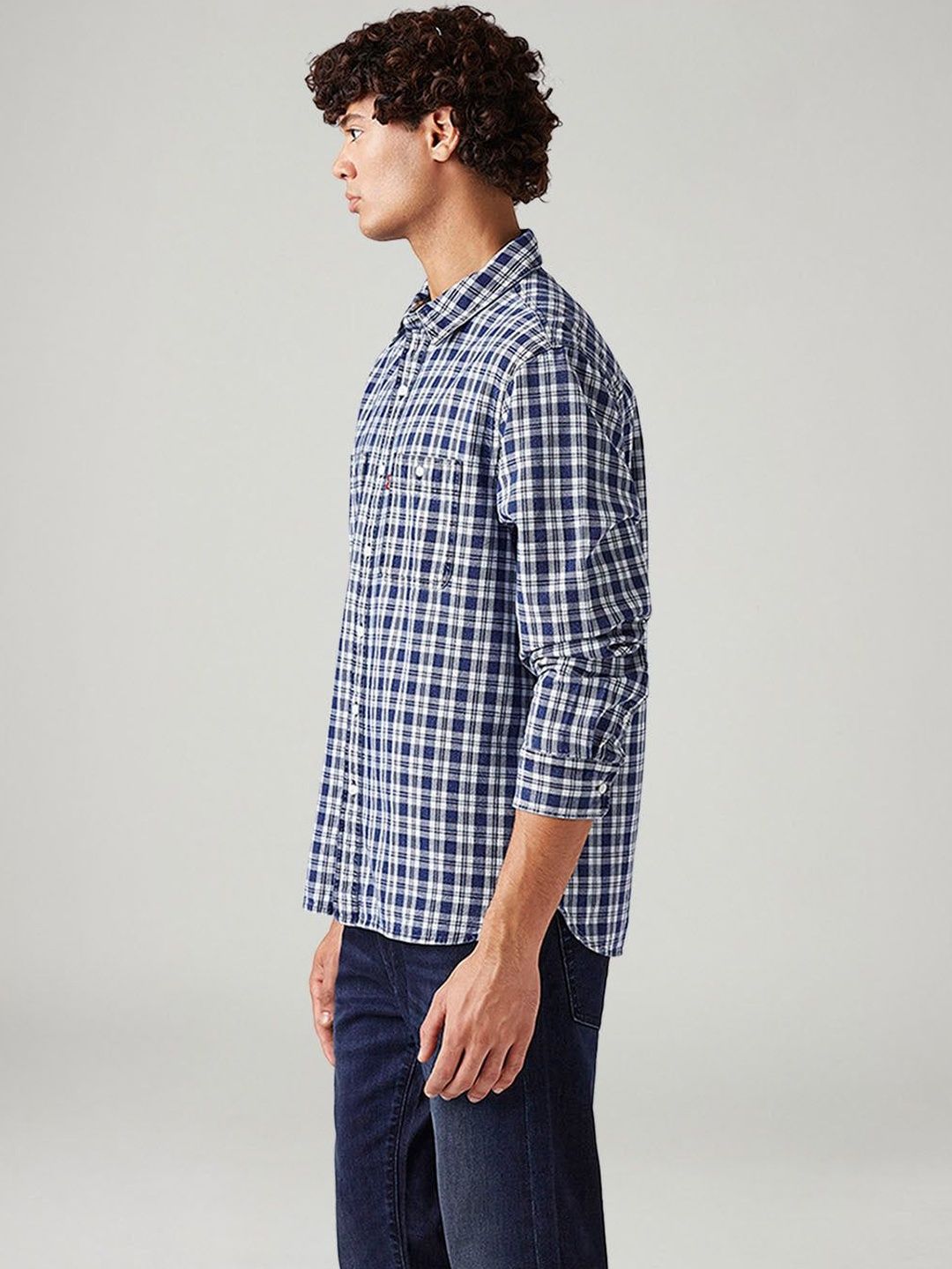 Levis Men's Checkered Relaxed Fit Commuter Shirt-image-23