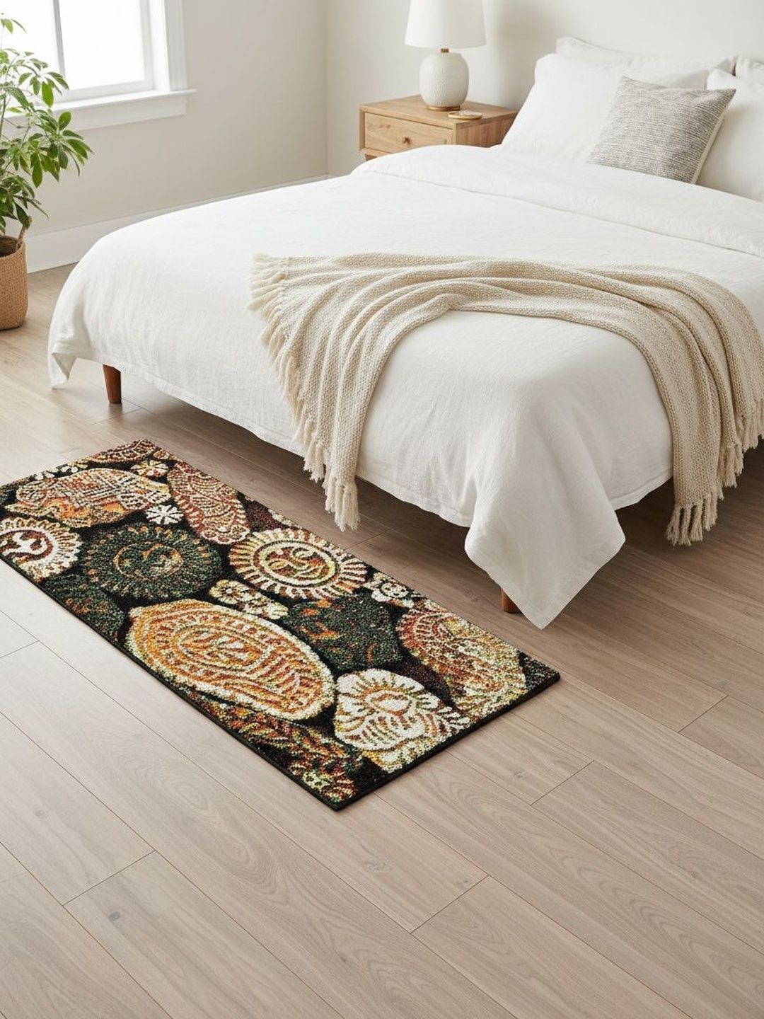 Themes Furnishings & Decor Multicoloured Bohemian Polypropylene Carpet-picture-23