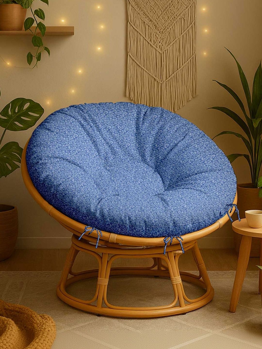 Vargottam Blue Round Cushion Covers-image-22
