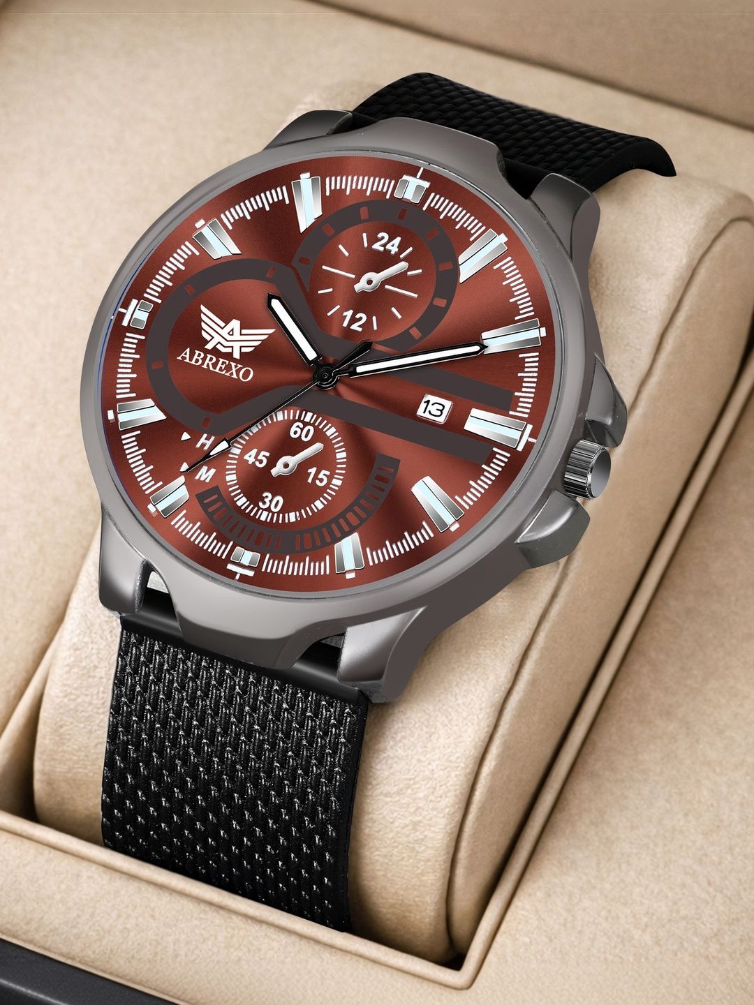 Abrexo Men Dial & Straps Watch Abx3445-picture-22