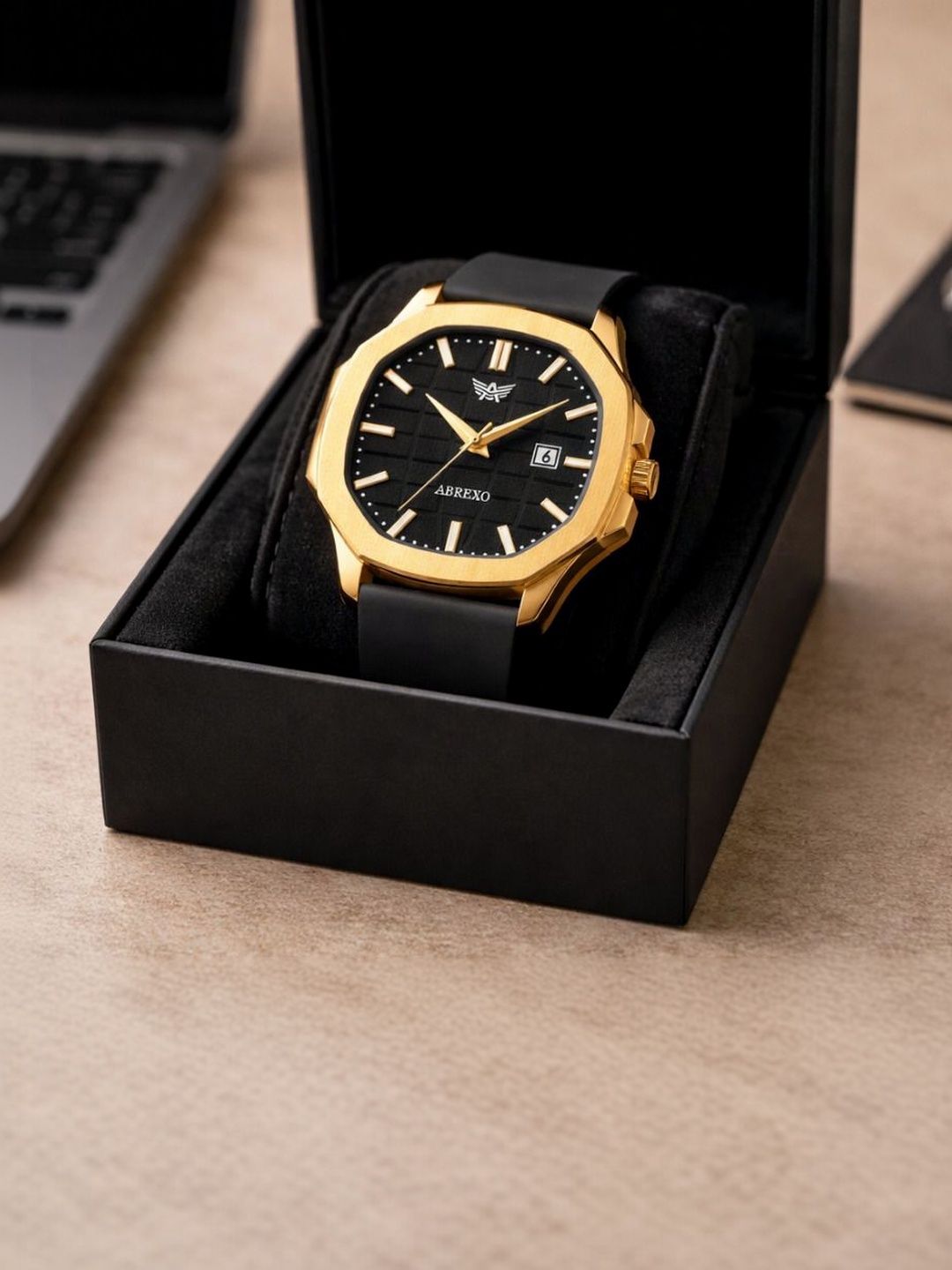 Abrexo Men Dial & Straps Watch Abx3400-picture-19