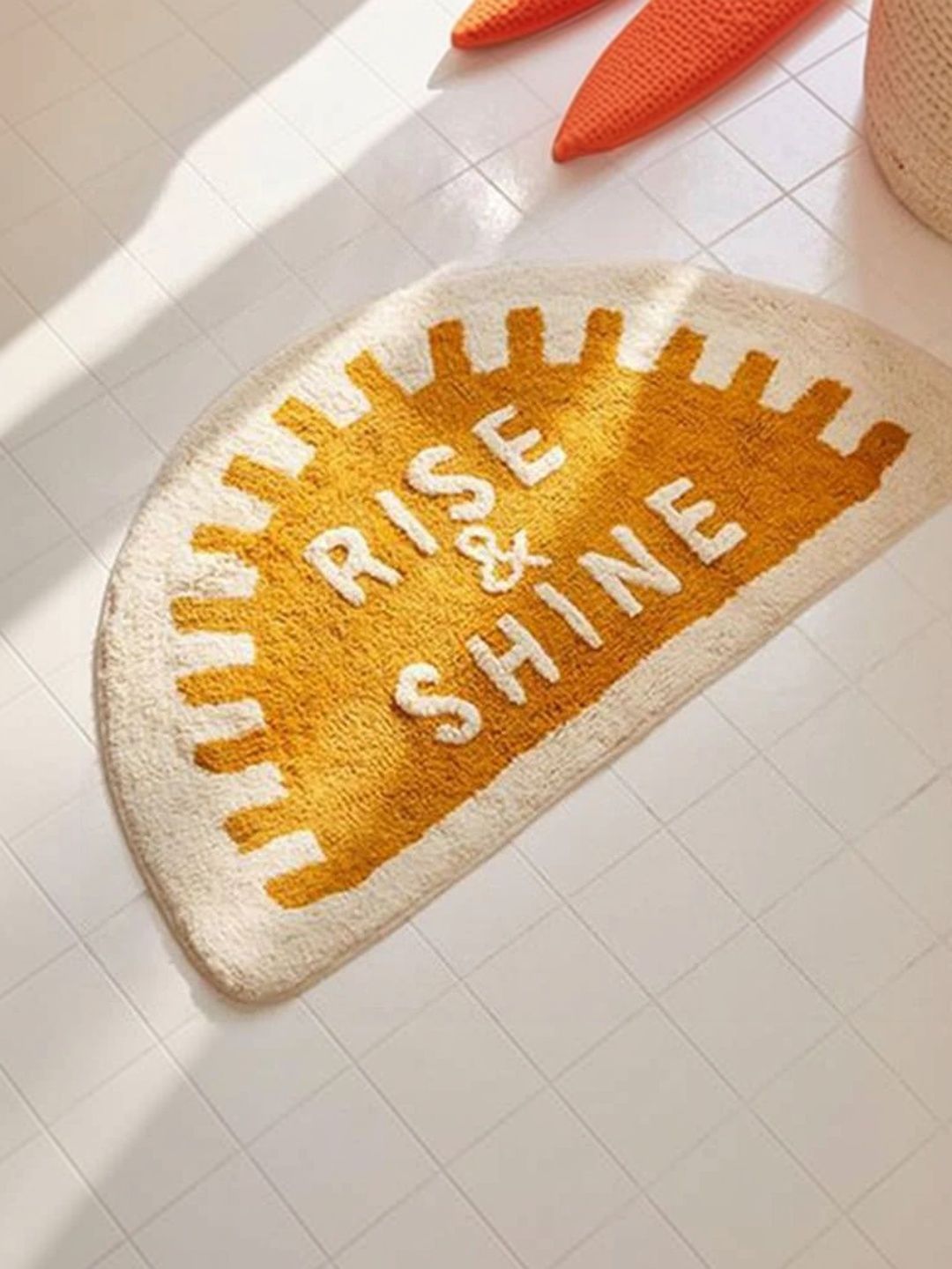 Homio Orange -Colored Anti-Skid Doormats-picture-53