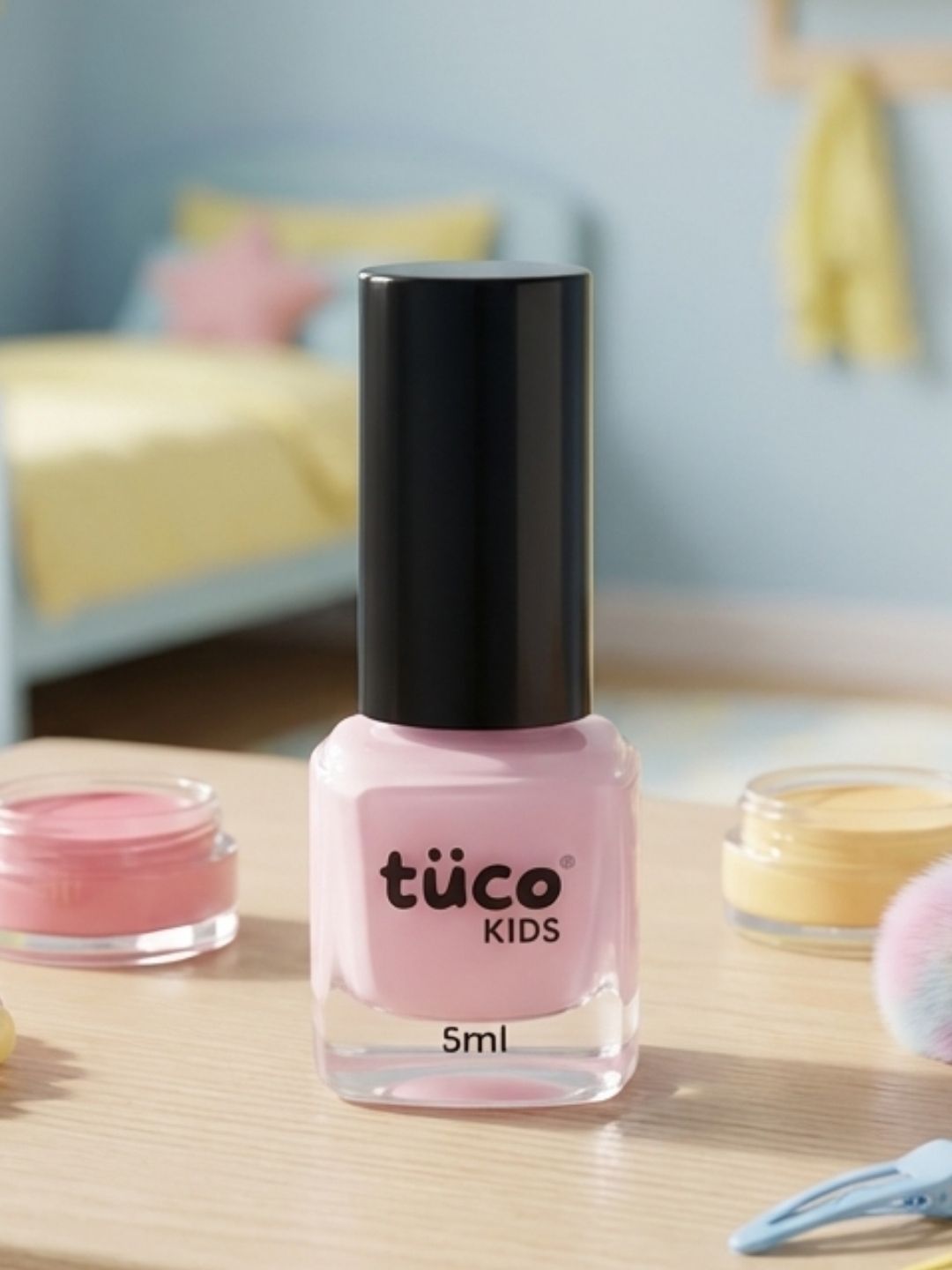 Tuco Kids Water-Based Peel-Off Nail Color - Pink - 5 ml-image-46