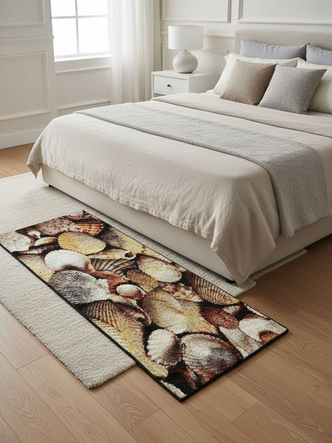 Themes Furnishings & Decor Multicoloured Abstract Polypropylene Carpet-image-14