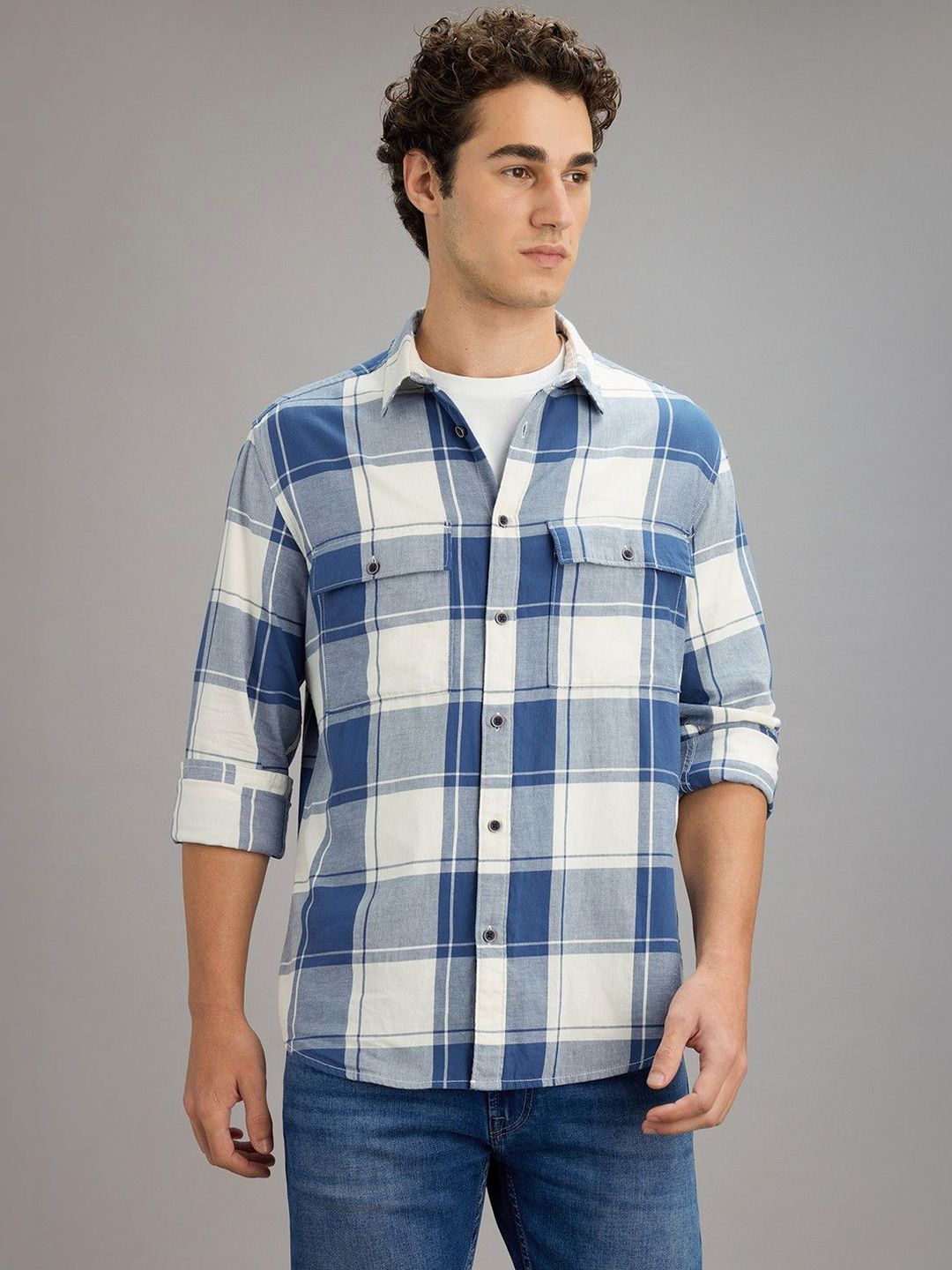 Pepe Jeans Men Classic Checked Casual Shirt-image-33