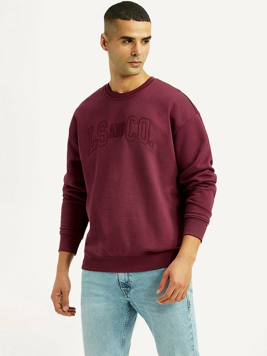 Levis Men Embroidered Sweatshirt-picture-19