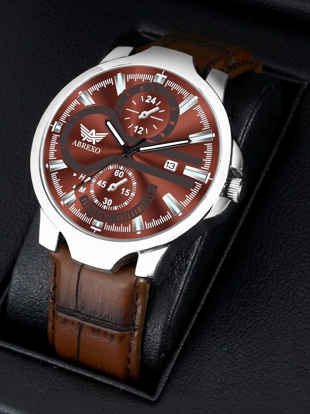 Abrexo Men Dial & Straps Watch Abx3434-image-40