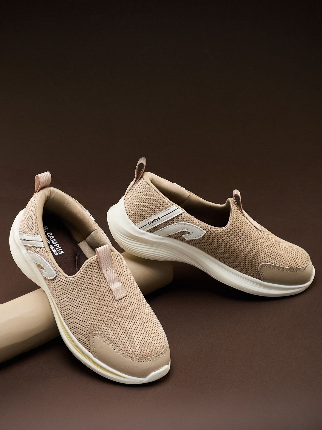 Campus Women Mesh Walking Non-Marking Shoes-image-40