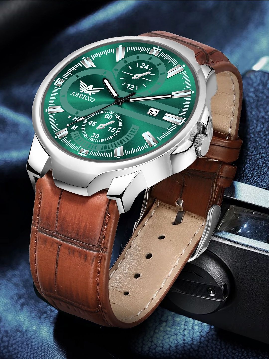 Abrexo Men Dial & Straps Watch Abx3437-image-39