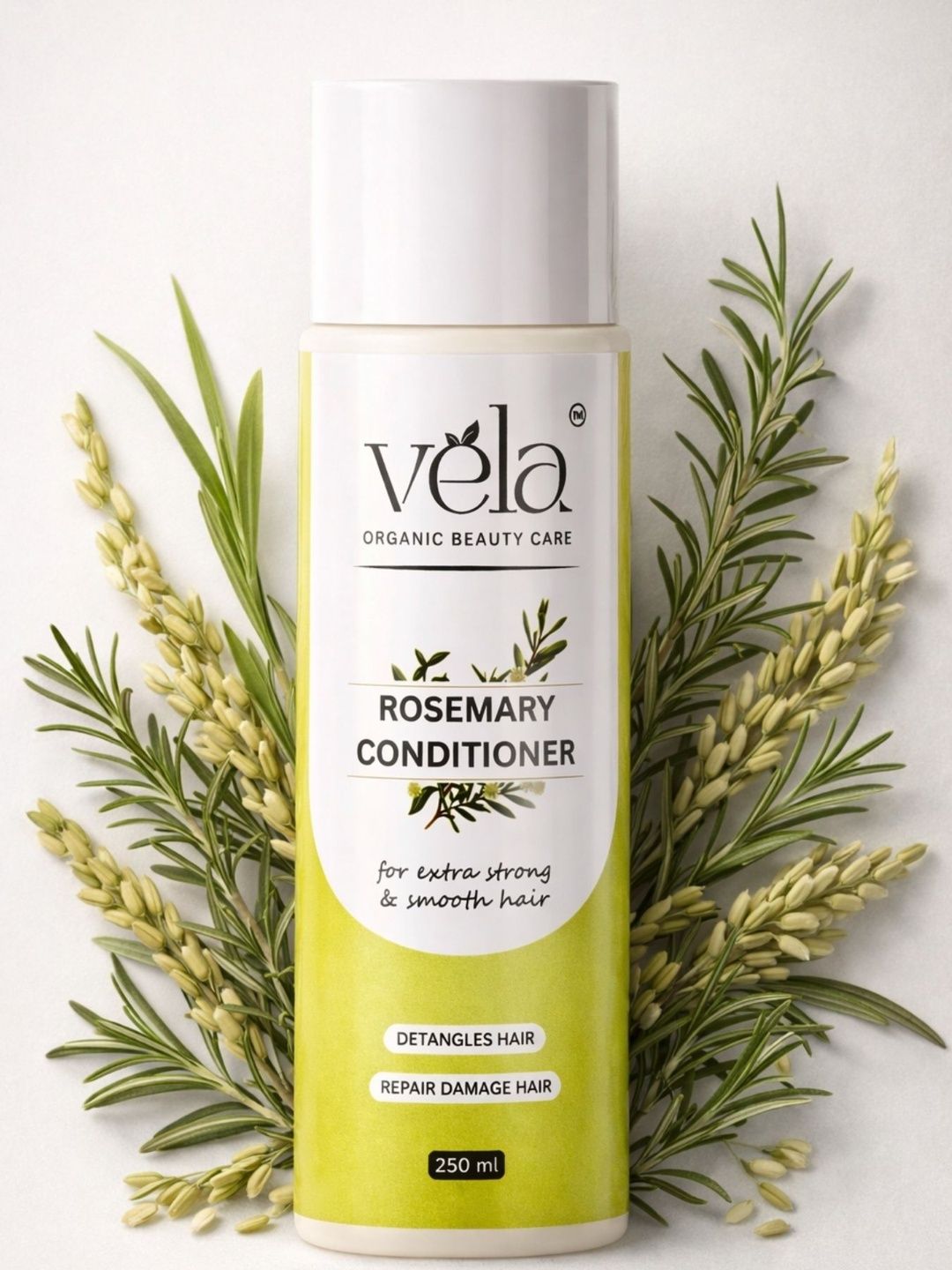 Vela Organic Beauty Care Rosemary Hair Conditioner with Argan Oil - 250 ml-image-33