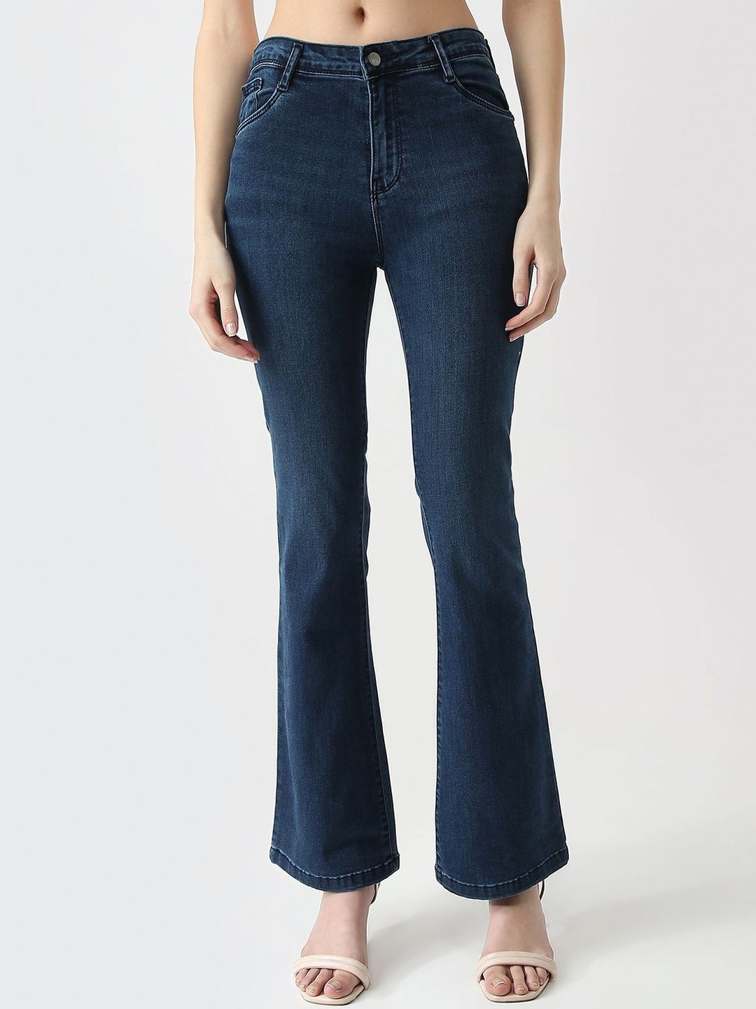 Kraus Jeans Women Flared High-Rise Jeans-picture-29