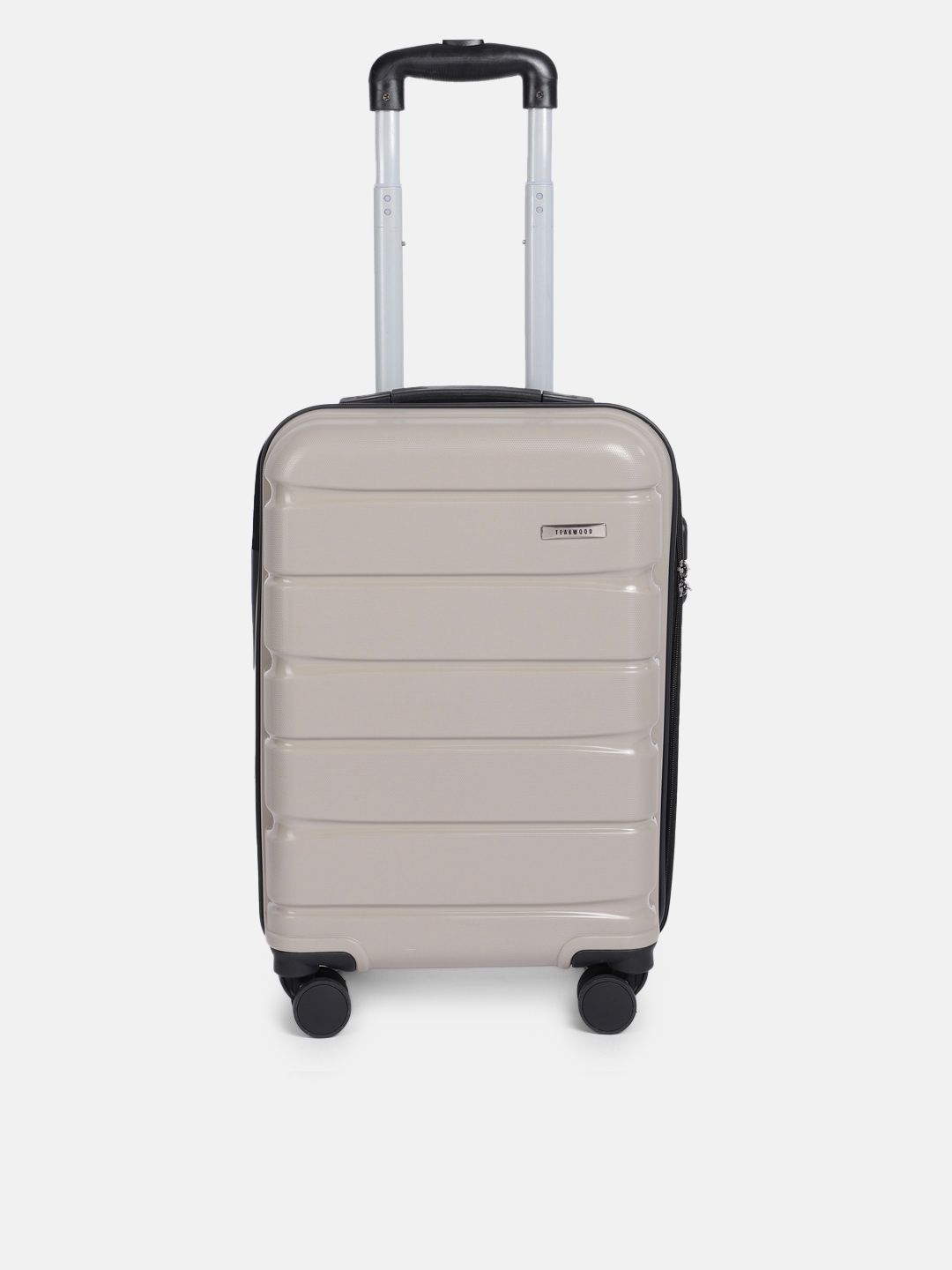 Teakwood Leathers Textured Hard-Sided Cabin Trolley Bag-picture-34