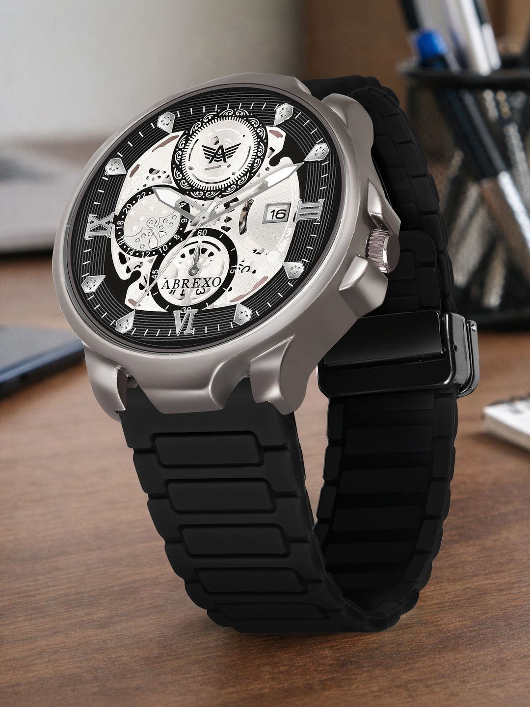 Abrexo Men Dial & Straps Watch Abx3452-picture-37