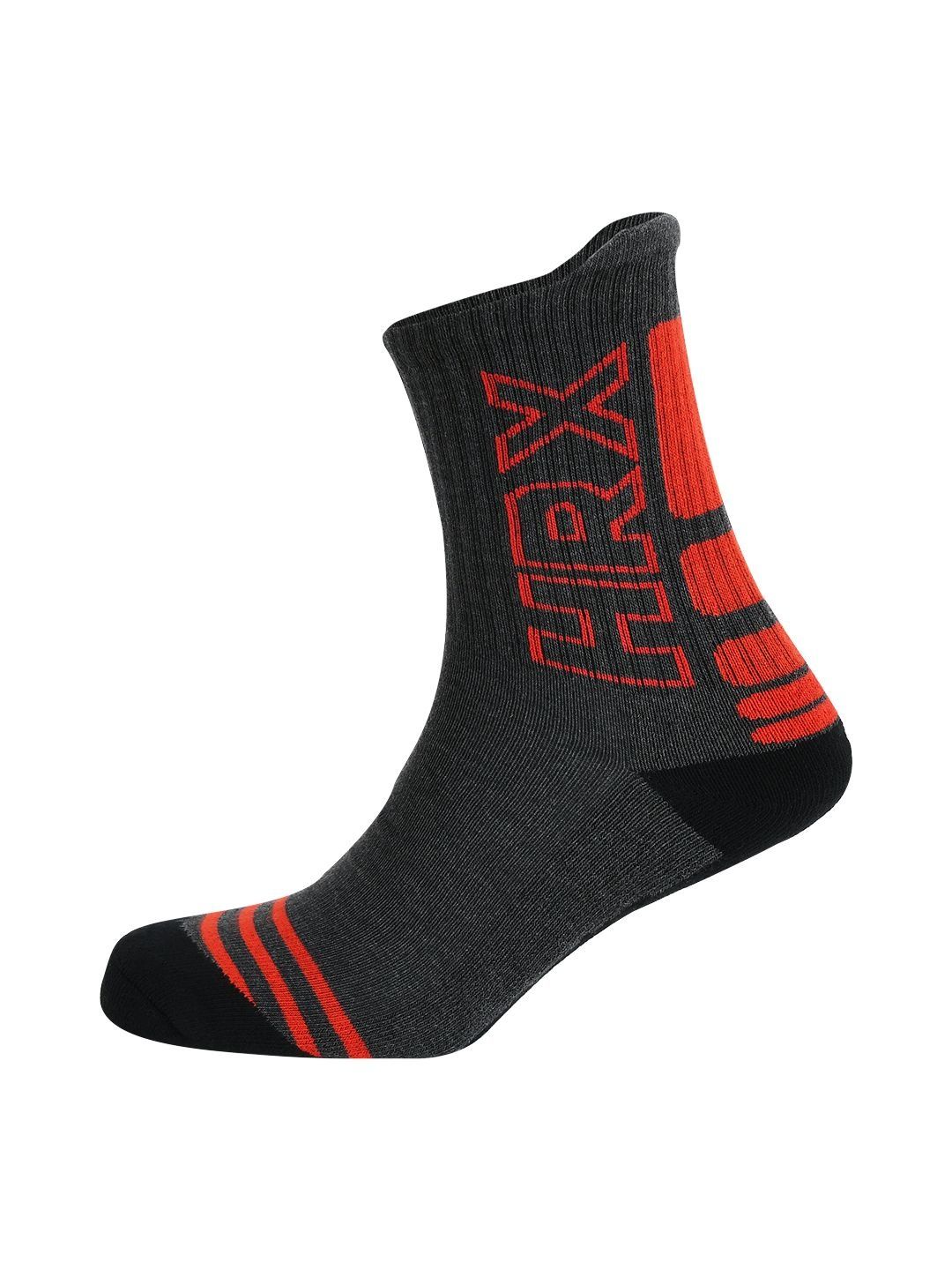 HRX by Hrithik Roshan Unisex Cotton Calf Length Socks-picture-13